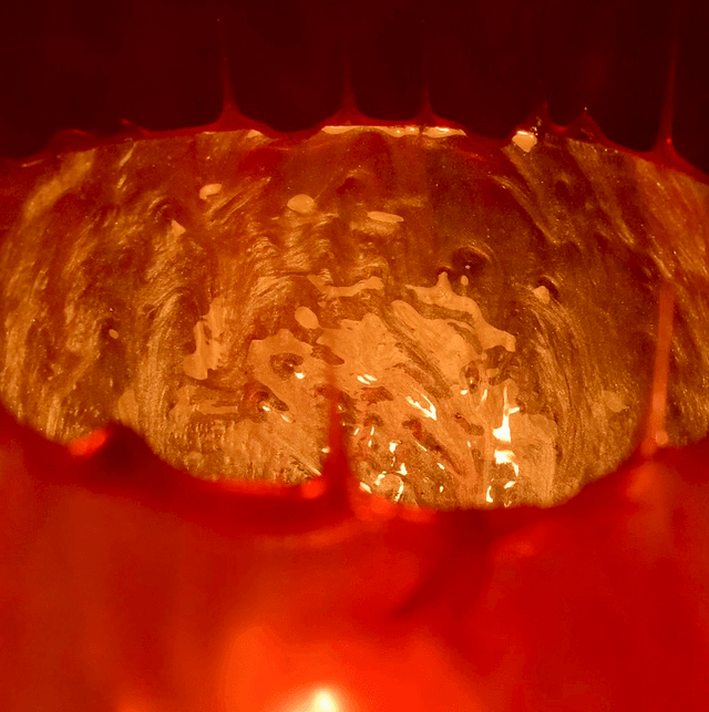 Photophore « feu »