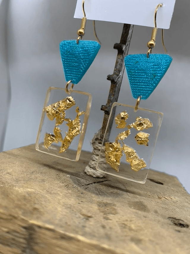 BO Bradley Turquoises feuilles d'Or