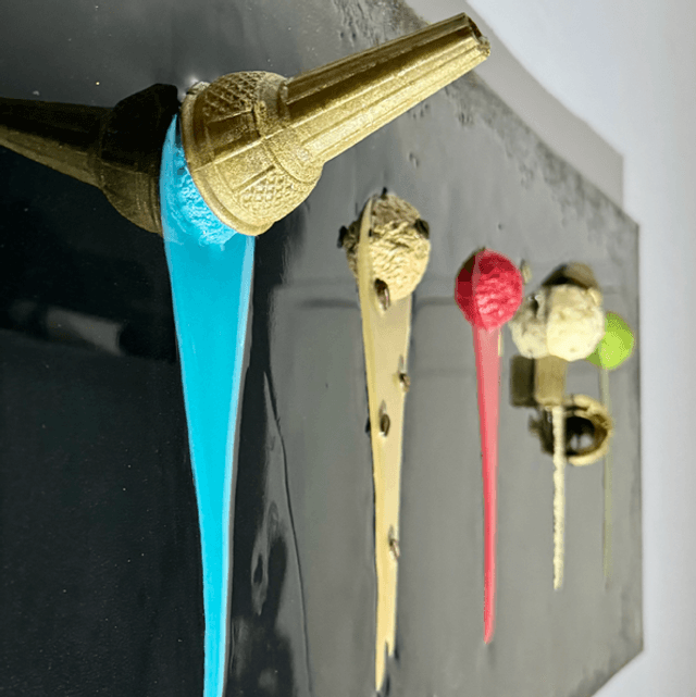 Collection Ice n*4 - les cornets - 40x120cm