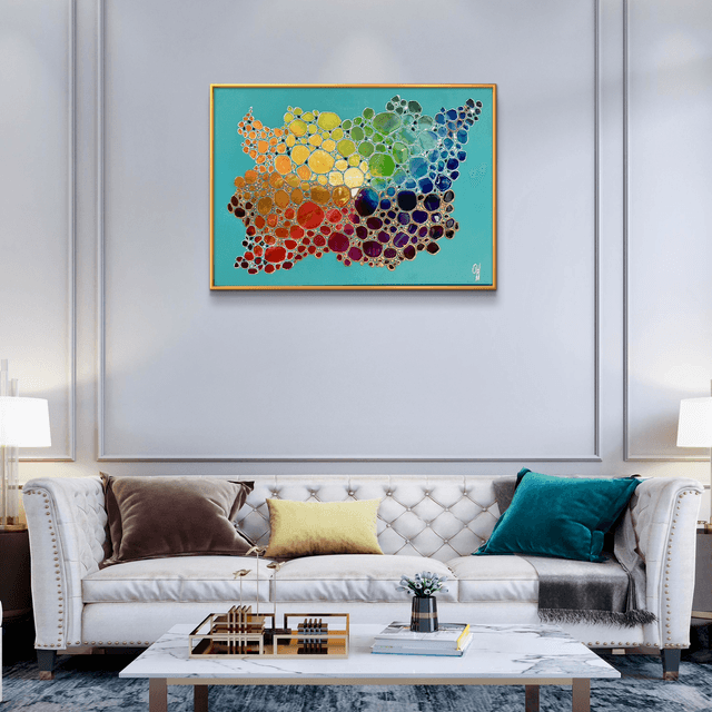 L’Effervescence Chromatique - 50x70cm