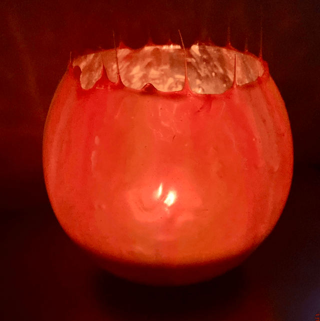 Photophore « feu »