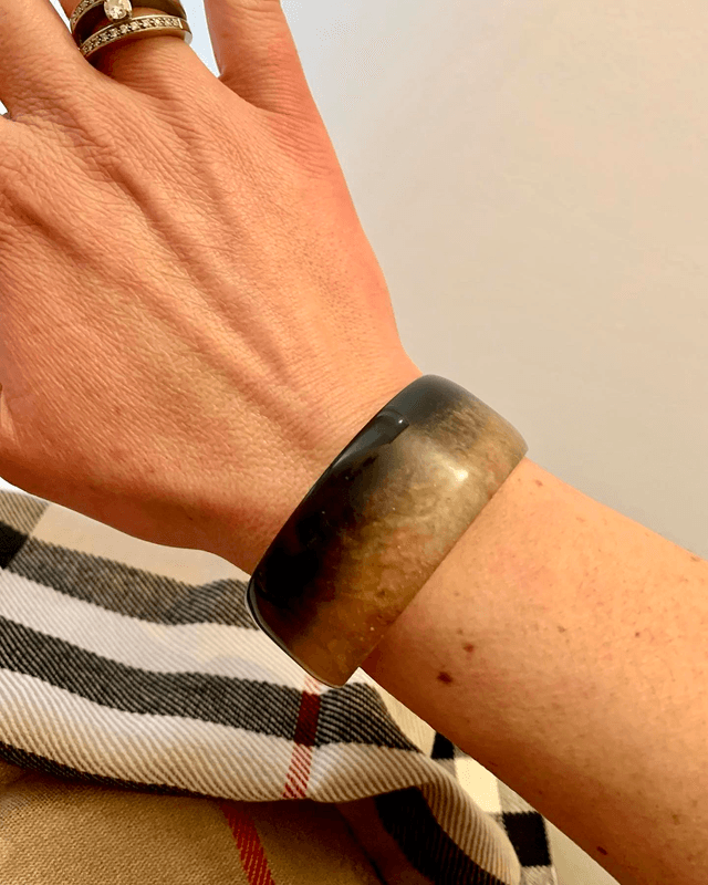 Bracelet Angèle - Noir rosé