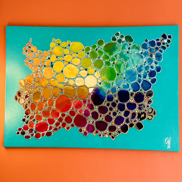 L’Effervescence Chromatique - 50x70cm